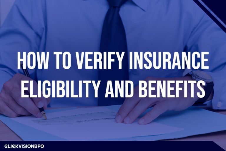 How to Verify Insurance Eligibility and Benefits