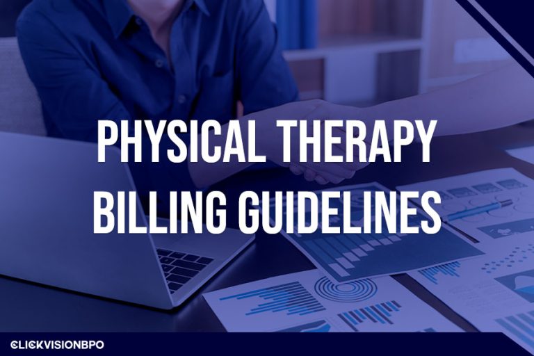 Physical Therapy Billing Guidelines
