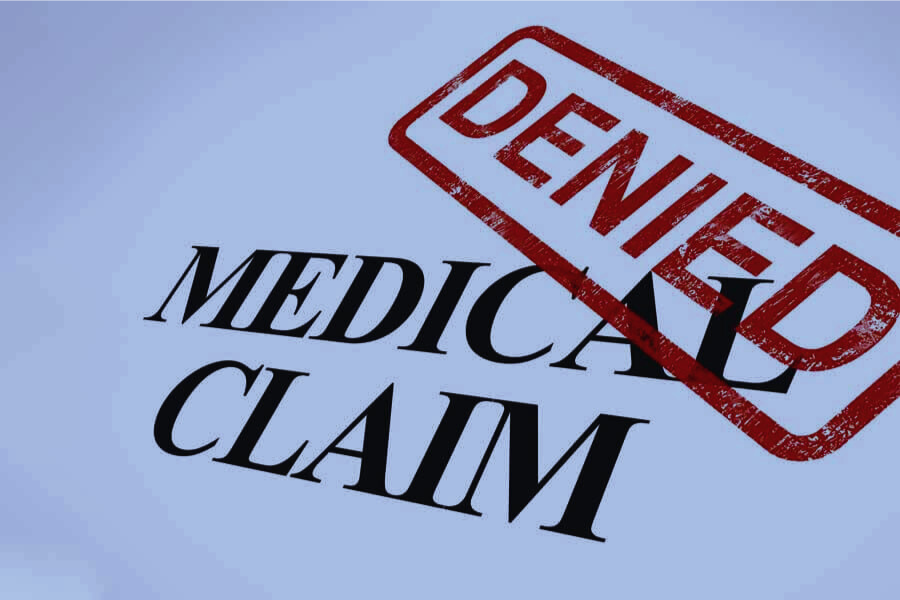 Payer errors or delays in processing claims